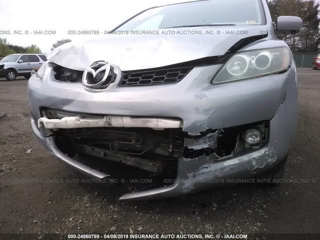 JM3ER293880197460 - 2008 MAZDA CX-7 SILVER photo 6