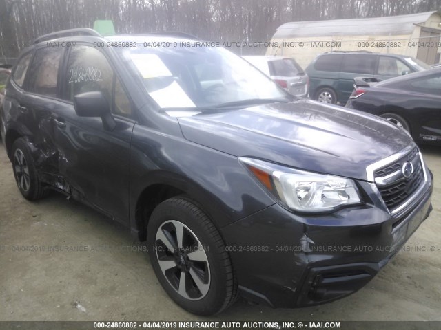 JF2SJABC5JH500646 - 2018 SUBARU FORESTER 2.5I BLACK photo 1