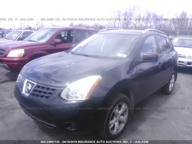 JN8AS58V58W129201 - 2008 NISSAN ROGUE S/SL 黑色 照片 2
