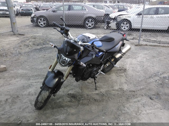 WB10B1402FZC97447 - 2015 BMW F800 R BLUE photo 2