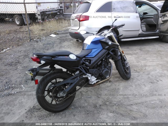 WB10B1402FZC97447 - 2015 BMW F800 R BLUE photo 4