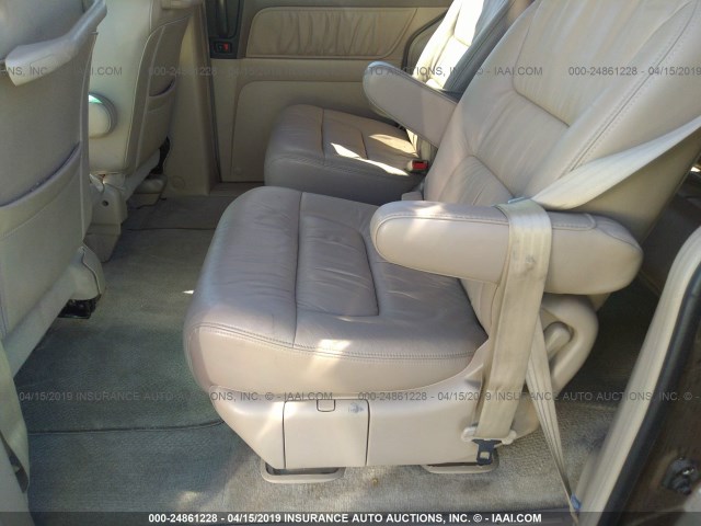 5FNRL18703B129741 - 2003 HONDA ODYSSEY EXL GOLD photo 8