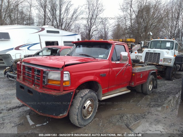 3FEKF38FXVMA34136 - 1997 FORD F350 WHITE photo 2