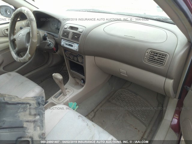 1NXBR12E7XZ217296 - 1999 TOYOTA COROLLA VE/CE/LE 勃艮第红 照片 5