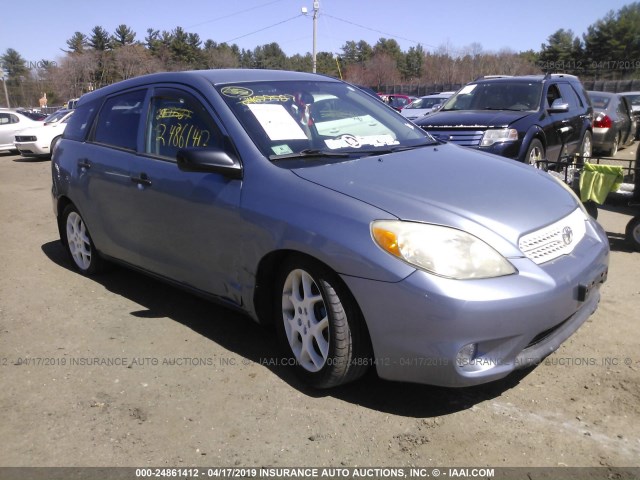 2T1KR32E55C352206 - 2005 TOYOTA COROLLA MATRIX XR BLUE photo 1