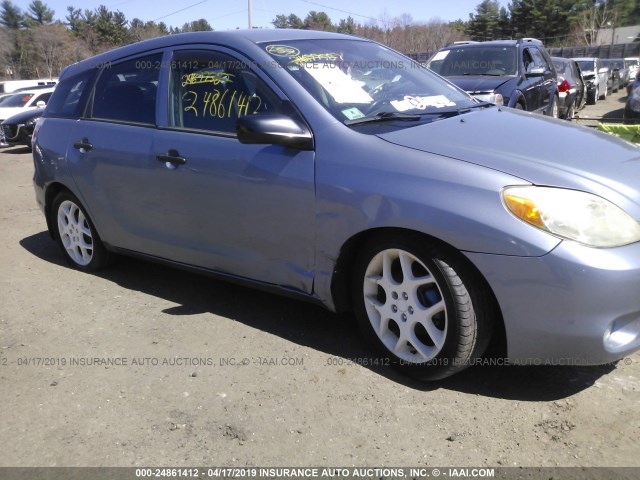 2T1KR32E55C352206 - 2005 TOYOTA COROLLA MATRIX XR BLUE photo 6