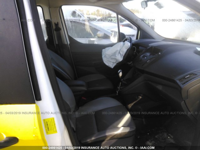 NM0GS9E78F1203348 - 2015 FORD TRANSIT CONNECT XL YELLOW photo 5