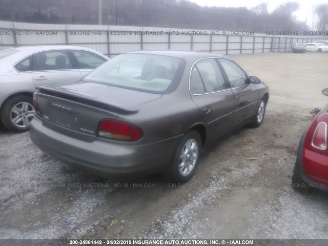 1G3WH52H02F268128 - 2002 OLDSMOBILE INTRIGUE GX GOLD photo 4