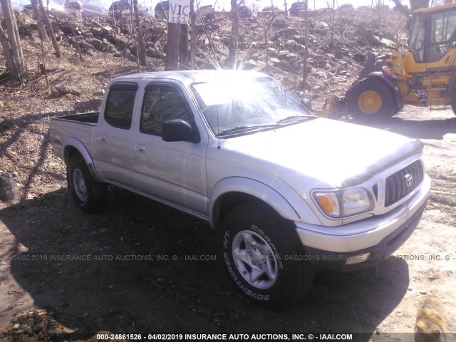 5TEHN72N44Z312074 - 2004 TOYOTA TACOMA DOUBLE CAB 灰色 照片 1
