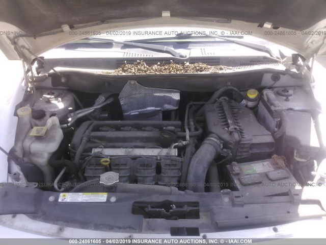 1B3HB28B87D288840 - 2007 DODGE CALIBER SILVER photo 10