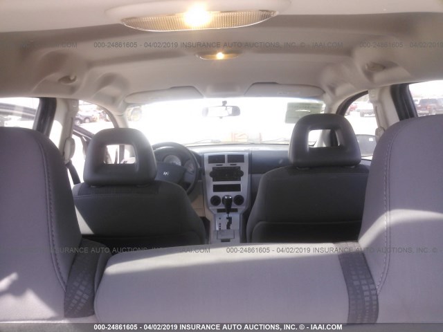 1B3HB28B87D288840 - 2007 DODGE CALIBER SILVER photo 8