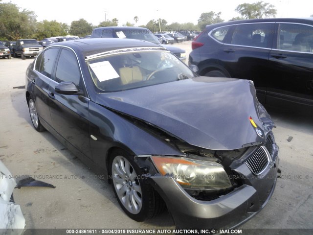 WBAVB33566PS11015 - 2006 BMW 330 I GRAY photo 1