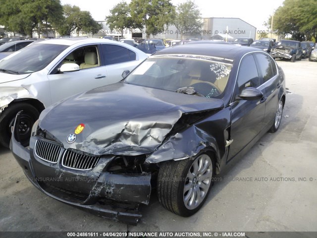 WBAVB33566PS11015 - 2006 BMW 330 I GRAY photo 2