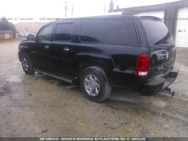 3GYFK66N24G135552 - 2004 CADILLAC ESCALADE ESV BLACK photo 3