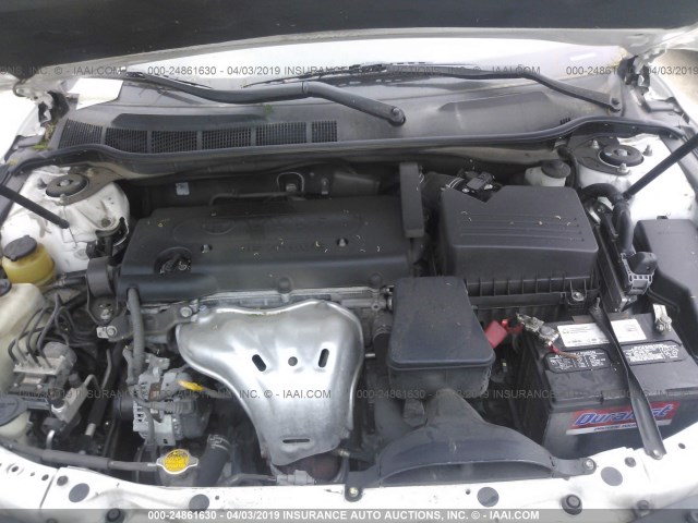 4T1BE46K69U855264 - 2009 TOYOTA CAMRY SE/LE/XLE 白色 照片 10