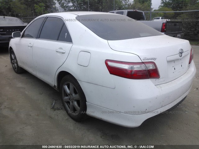 4T1BE46K69U855264 - 2009 TOYOTA CAMRY SE/LE/XLE 白色 照片 3
