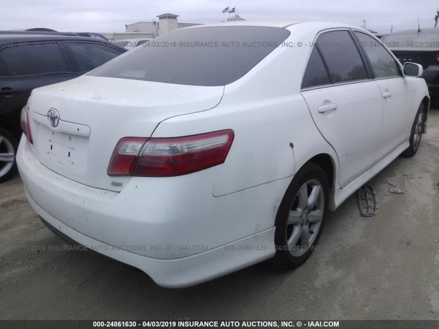 4T1BE46K69U855264 - 2009 TOYOTA CAMRY SE/LE/XLE 白色 照片 4
