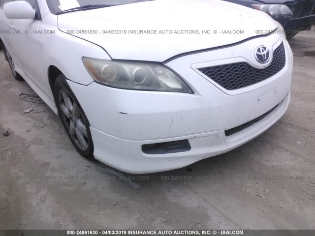4T1BE46K69U855264 - 2009 TOYOTA CAMRY SE/LE/XLE 白色 照片 6