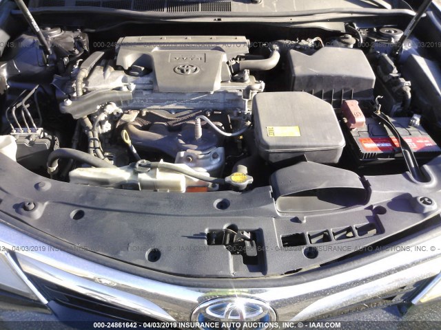 4T4BF1FK2ER395113 - 2014 TOYOTA CAMRY L/SE/LE/XLE 深蓝色 照片 10