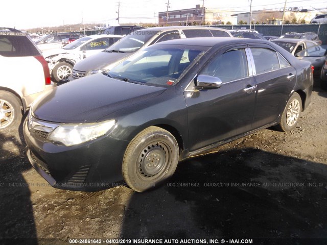 4T4BF1FK2ER395113 - 2014 TOYOTA CAMRY L/SE/LE/XLE 深蓝色 照片 2