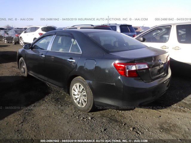 4T4BF1FK2ER395113 - 2014 TOYOTA CAMRY L/SE/LE/XLE 深蓝色 照片 3