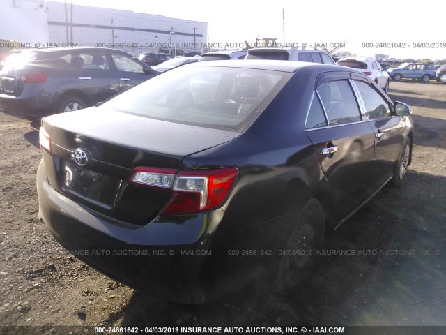 4T4BF1FK2ER395113 - 2014 TOYOTA CAMRY L/SE/LE/XLE 深蓝色 照片 4