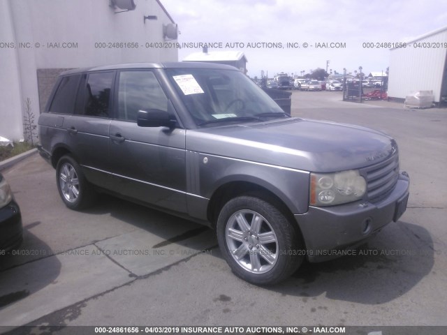 SALMF15467A257114 - 2007 LAND ROVER RANGE ROVER HSE Pewter photo 1