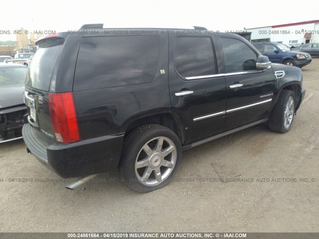 1GYFK43509R114747 - 2009 CADILLAC ESCALADE HYBRID BLACK photo 4