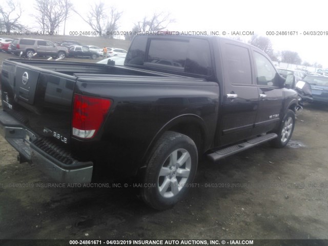 1N6BA07CX9N303032 - 2009 NISSAN TITAN XE/SE/LE/PRO-4X BLACK photo 4