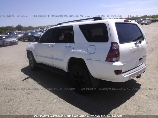 JTEZU14R640019499 - 2004 TOYOTA 4RUNNER SR5/SPORT WHITE photo 3