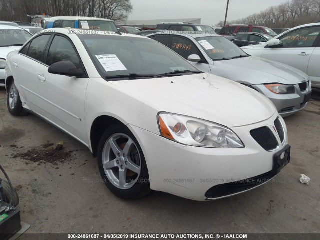 1G2ZG57N184162987 - 2008 PONTIAC G6 SE WHITE photo 1