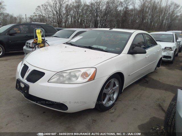 1G2ZG57N184162987 - 2008 PONTIAC G6 SE WHITE photo 2