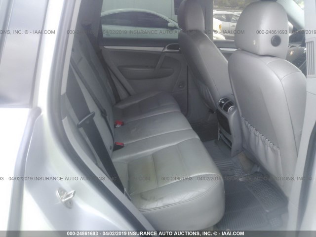 WP1AB29P66LA63152 - 2006 PORSCHE CAYENNE S SILVER photo 8