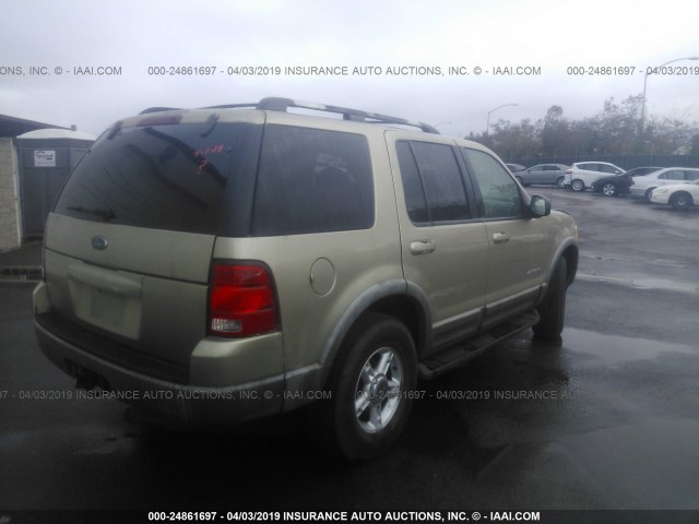 1FMZU63E52ZA13357 - 2002 FORD EXPLORER XLT GOLD photo 6