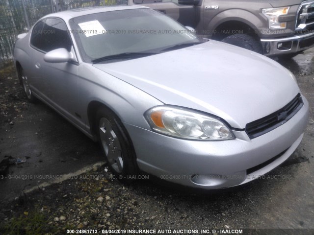 2G1WL15C979258164 - 2007 CHEVROLET MONTE CARLO SS ვერცხლისფერი ფოტო 1