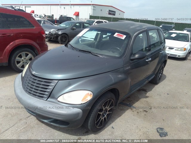 3C4FY48B23T580830 - 2003 CHRYSLER PT CRUISER CLASSIC GRAY photo 2