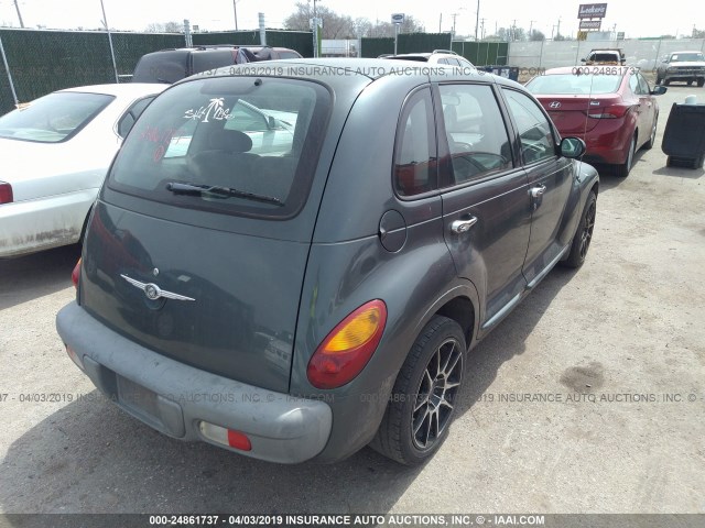 3C4FY48B23T580830 - 2003 CHRYSLER PT CRUISER CLASSIC GRAY photo 4