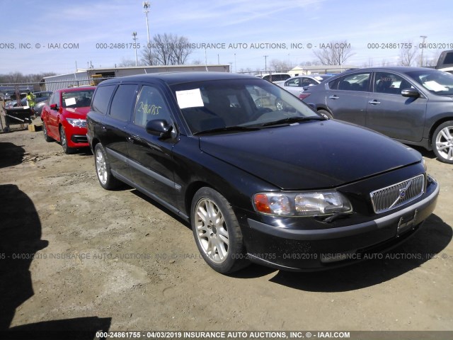 YV1SW53D831288278 - 2003 VOLVO V70 T5 TURBO BLACK photo 1