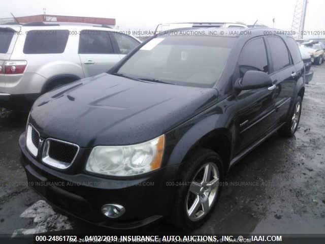 2CKDL537786346606 - 2008 PONTIAC TORRENT GXP BLACK photo 2