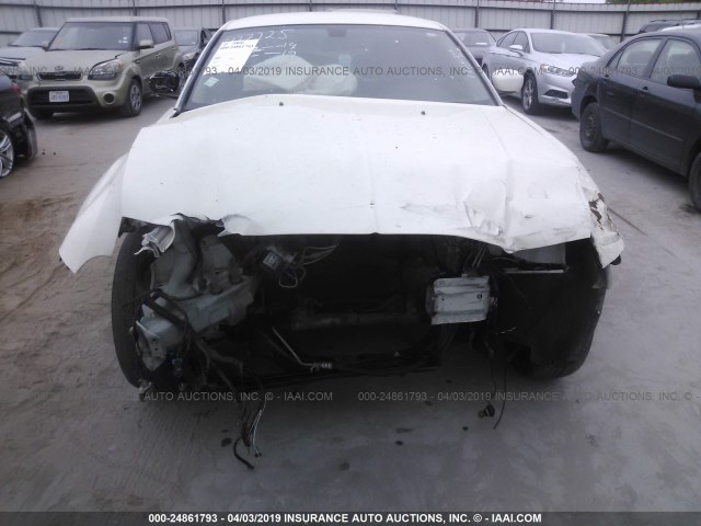 2C3LA43R97H807154 - 2007 CHRYSLER 300 WHITE photo 6