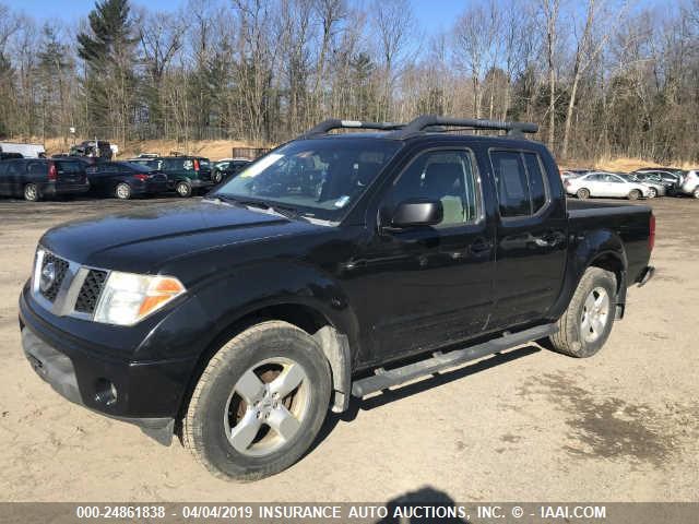 1N6AD07WX6C454103 - 2006 NISSAN FRONTIER BLACK photo 2