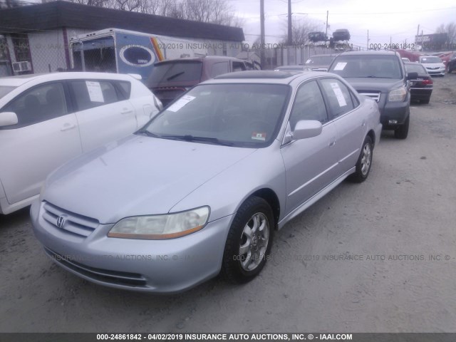 1HGCG66852A028772 - 2002 HONDA ACCORD EX/SE SILVER photo 2