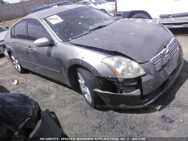 1N4BA41EX4C838957 - 2004 NISSAN MAXIMA SE/SL GRAY photo 1