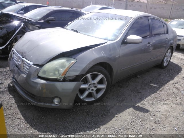 1N4BA41EX4C838957 - 2004 NISSAN MAXIMA SE/SL GRAY photo 2