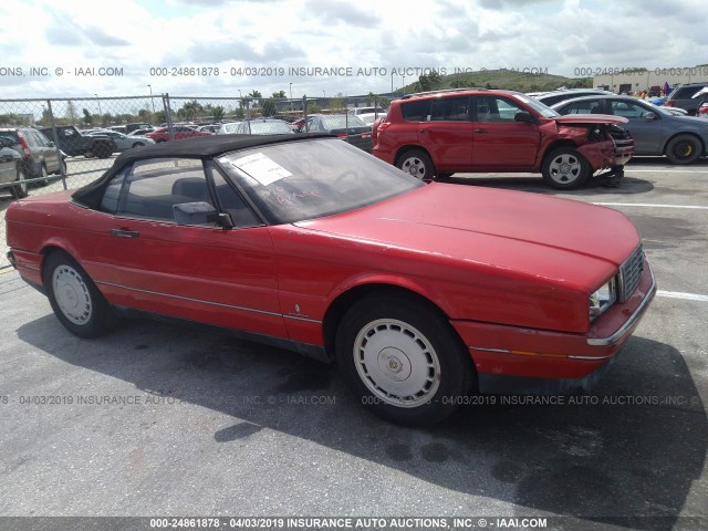 1G6VS338XNU126260 - 1992 CADILLAC ALLANTE RED photo 6