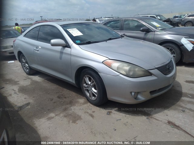 4T1CE38P46U738530 - 2006 TOYOTA CAMRY SOLARA SE/SLE ვერცხლისფერი ფოტო 1