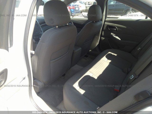 1G11A5SL1EF264136 - 2014 CHEVROLET MALIBU LS WHITE photo 8