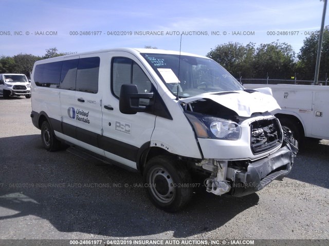 1FBZX2ZM1HKA98786 - 2017 FORD TRANSIT T-350 WHITE photo 1