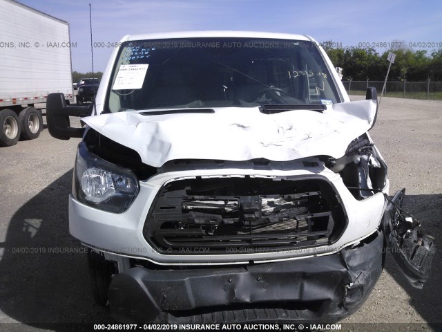 1FBZX2ZM1HKA98786 - 2017 FORD TRANSIT T-350 WHITE photo 6