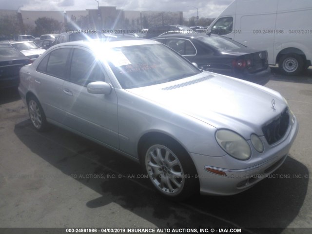 WDBUF26J16A833822 - 2006 MERCEDES-BENZ E 320 CDI SILVER photo 1